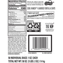 Doritos Tortilla Chips, Cool Ranch, 1.0 oz, 50 ct