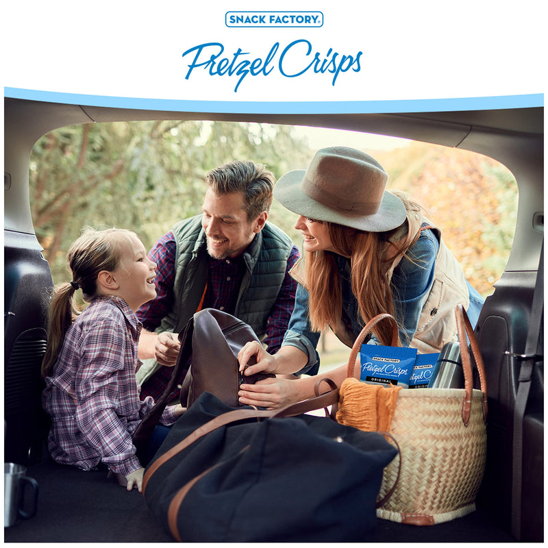 Snack Factory Pretzel Crisps Variety Pack, Individual 1.5 Ounce (Pack of 24)