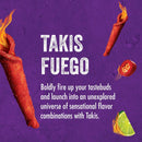 Takis Fuego Rolled Tortilla Chips, Hot Chili Pepper and Lime Artificially Flavored, 46 Pack