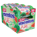 Mentos Pure White Sugar-Free Chewing Gum With Xylitol, Sweet Mint, Holiday Candy, Bulk, 50Piece Bottle (Pack Of 6)
