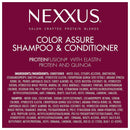 Nexxus Color Assure Shampoo and Conditioner for Color Treated Hair, 2 Count, 33.8 oz