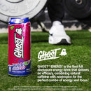 GHOST Energy Drink, Welch's Grape-Cran, 16oz Cans (12 Pack)