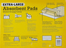 Kirkland Signature Extra-Large Absorbent Pads, 100 Large Pads, 30x23