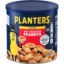 Planters Dry Roasted Peanuts, 52 oz Canister