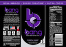Bang Energy Purple Haze, Sugar-Free Energy Drink, 16-Ounce (Pack of 12)