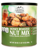 Savanna Orchards Gourmet Honey Roasted Nut Mix - Cashews, Almonds, Pecans and Pistachios (30 oz)