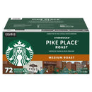 Starbucks Pike Place Roast K-Cups for Keurig - 72 Count
