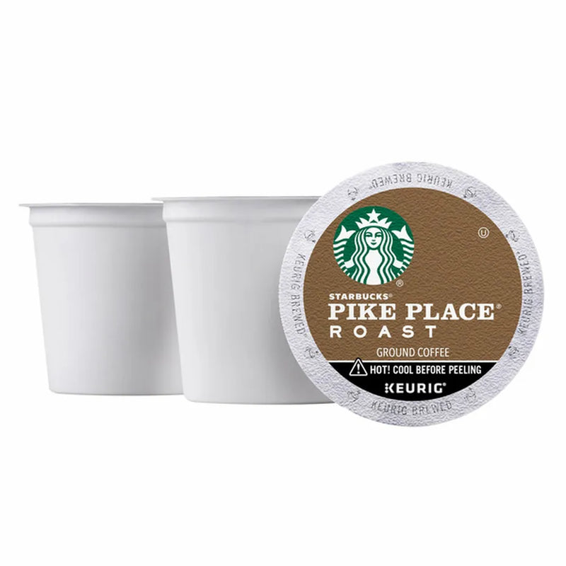 Starbucks Pike Place Roast K-Cups for Keurig - 72 Count