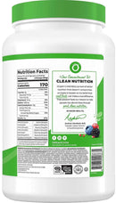 Orgain Organic Protein and Superfoods Plant Based Protein Powder, Creamy Chocolate Fudge, 2.64 lbs