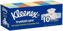 Kleenex 2-Ply White Facial Tissue,230 Count (Pack of 10)