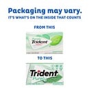 Trident Purely Spearmint Sugar Free Gum, 12 Packs of 14 Pieces (168 Total Pieces)