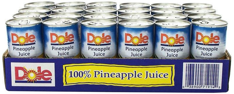 DOLE JAYA Juice, Pineapple/Passion Fruit/Carrot, 4 Count (Pack of 6)