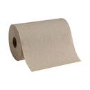 Marathon Recycled Dispenser Roll Towels, 1-Ply, Non-perforated, Brown, 12 ct