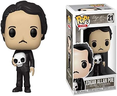 Funko Pop! Icons: Edgar Allan Poe w/Skull