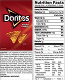Doritos Tortilla Chips, Nacho Cheese, 1 oz, 50 ct