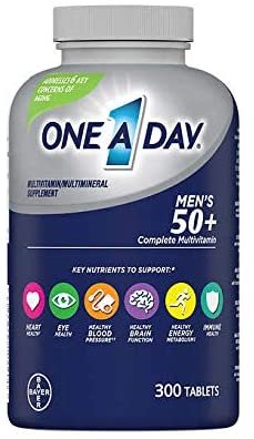 One A Day Men's 50 Plus Advantage Multi-Vitamins, SPECIALPack of 220 Count