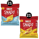 Cheeze-It Snap'd Cheesy Baked Snacks Multipack 42Count 0.75 Oz Net Wt 31.5 Oz
