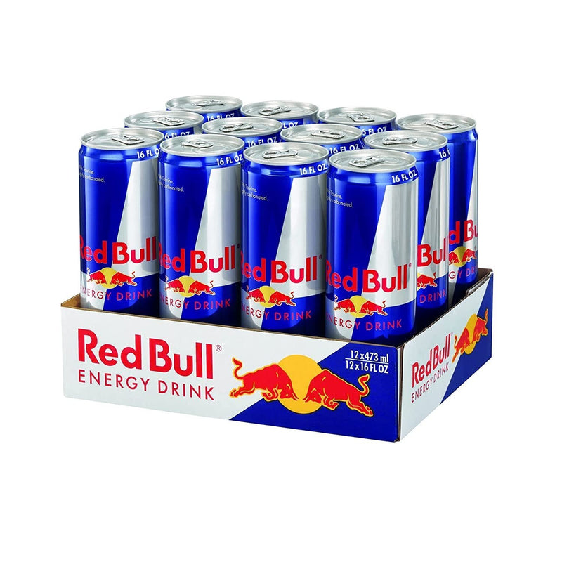 Red Bull Energy Drink, 16 Fl Oz (12 Count)
