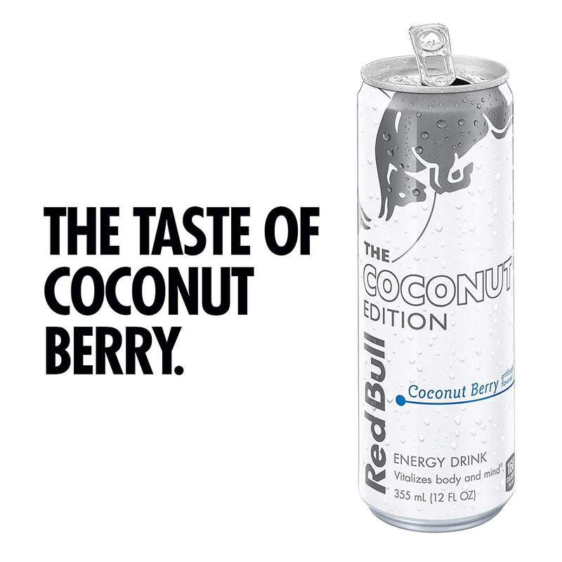 Red Bull Energy Drink, Coconut Berry, 12 fl oz (Pack of 24)