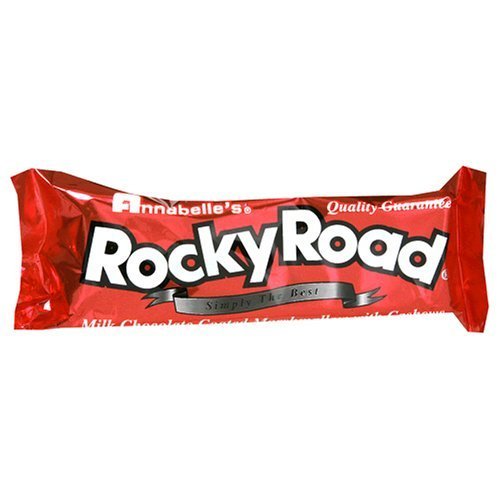 Annabelle's Rocky Road Candy Bar, 1.8-Ounce Bars (Pack of 24)