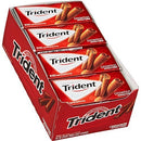 Trident Sugar-Free Gum, Cinnamon, 15 Count, Pack of 1