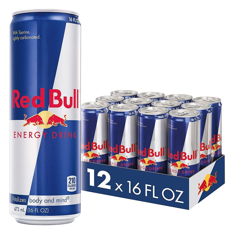 Red Bull Energy Drink, 16 Fl Oz (12 Count)