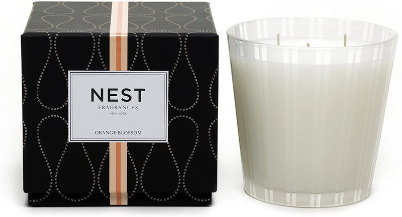 NEST Fragrances 3-Wick Candle- Orange Blossom, 21.2 oz