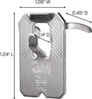 3M CLAW Drywall Picture Hanger with Temporary Spot Marker,