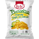 Lulu Plantain Chips Variety Box - 30 assorted bags - 12 Lemon, 10 salted, 4 chili, 4 sweet - VEGAN - 2.5 Ounce - Always Crunchy
