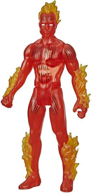 Hasbro Marvel Legends Series 3.75-inch Retro 375 Collection Human Torch Action Figure Toy