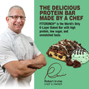 Fit Crunch Snack Size Protein Bars,3g of Sugar & Soft Cake Core (18 Bars, Mint Chocolate Chip)