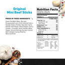 Country Archer Grass Fed Original Mini Beef Sticks, Mini Original 28 Count