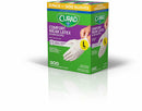 CURAD Comfort Wear Latex, Vinyl Exam Gloves, Large (Pack of 300)