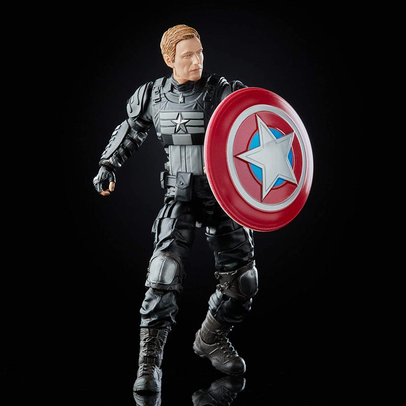 Hasbro Marvel Legends Series Gamerverse 6-inch Collectible Stealth Captain America Action Figure Toy, Ages 4 and Up