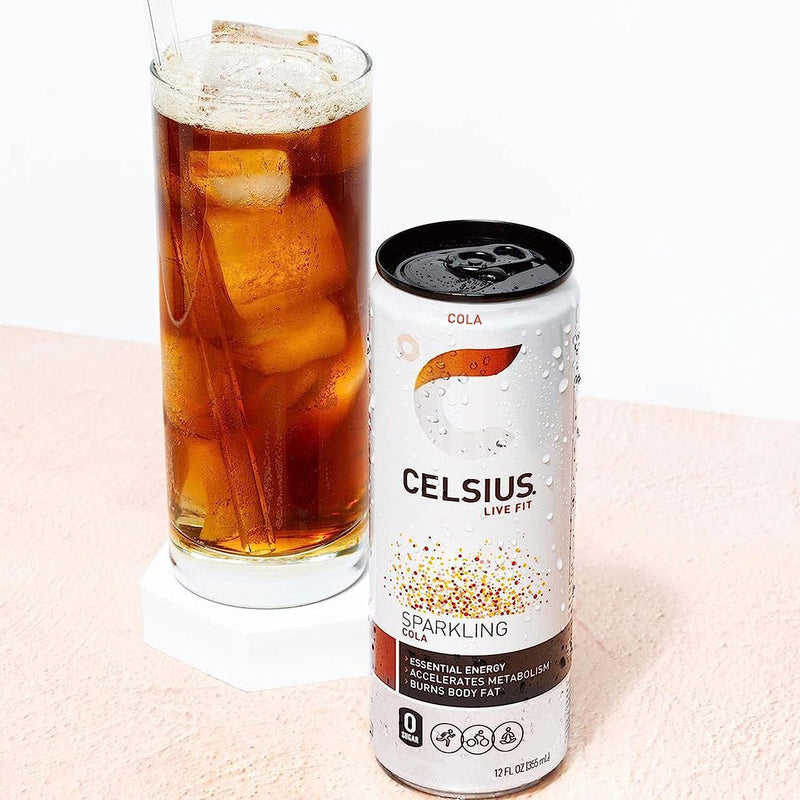 CELSIUS Functional Essential Energy Drink 12 Fl Oz (Pack of 12)