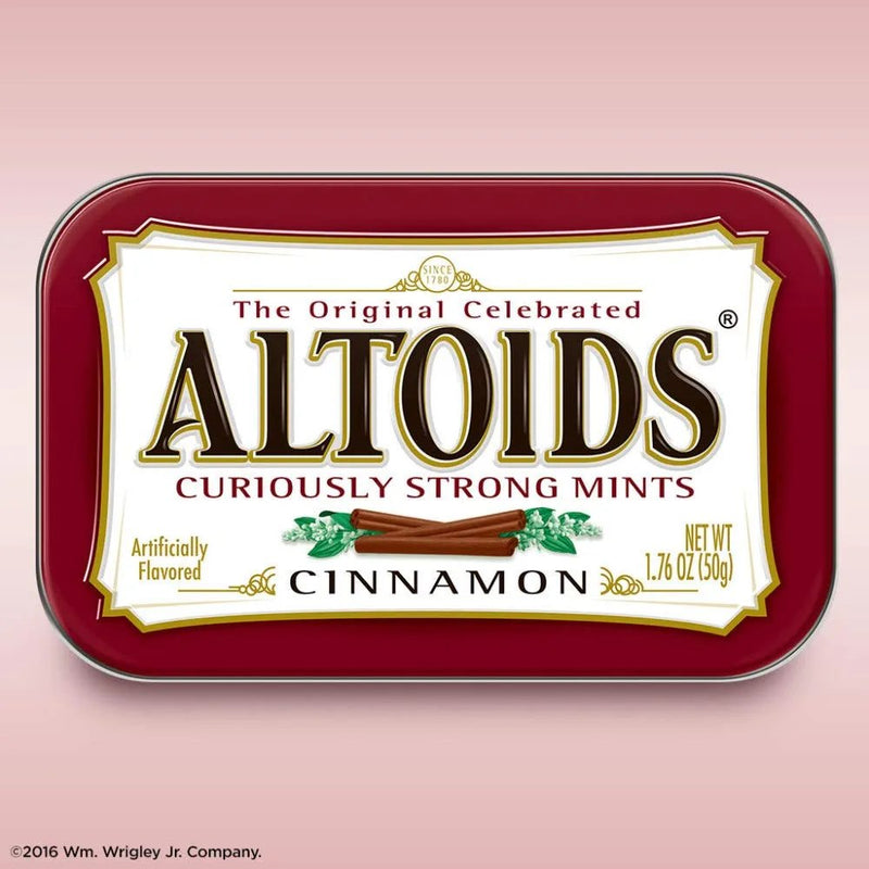 ALTOIDS Classic Breath Mints Hard Candy Bulk, 1.76 Tin (12 Pack)