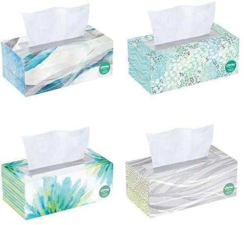 Kleenex Soothing Lotion Facial Tissue, 3-ply, 130-count, 12-Pack