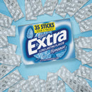 EXTRA Gum Peppermint Sugarfree Chewing Gum Mega Pack, 35 Sticks (Pack of 6)
