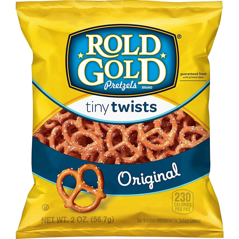 Rold Gold Tiny Twists Pretzels, 2 oz (Pack of 64)