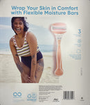Venus Gillette 3 Razor Blade ComfortGlide White Tea with 12 Gel Cartridges