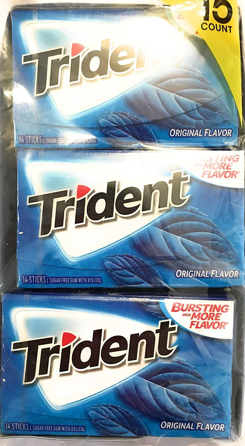 Trident Original Sugar-Free Gum (15 Pack)