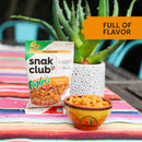Snak Club Tajin Chili & Lime Toasted Corn, 11 Ounce (Pack of 6)
