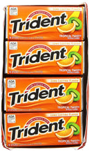 Trident Tropical Twist Sugar Free Gum, 14 Count