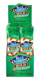 Blue Diamond Almonds Wasabi & Soy Flavored Snack Nuts, Single Serve Bags (1.5 oz, Pack of 12)