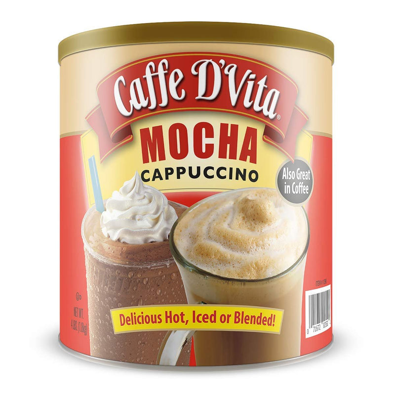 Caffe D'Vita Instant Mocha Cappuccino, 4 lbs