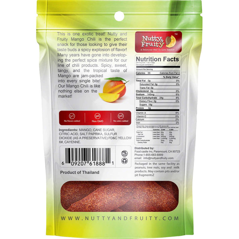 Nutty & fruity chili mango gourmet dried fruit 30 oz. (850g)