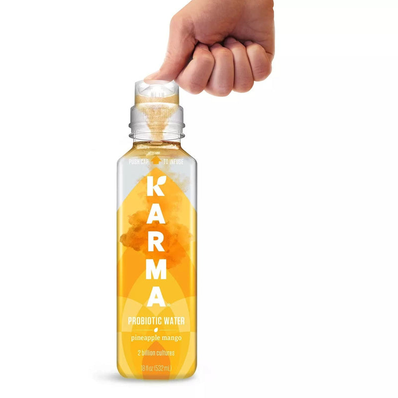 Karma Culture Karma Probiotic Water Variety Pack (18oz/ 12Pk), 216 Fl Ounce