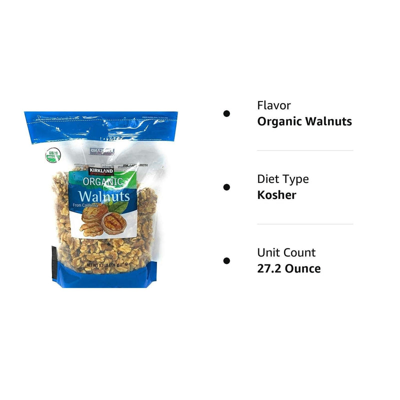 Kirkland Organic Walnuts - 1.7lb