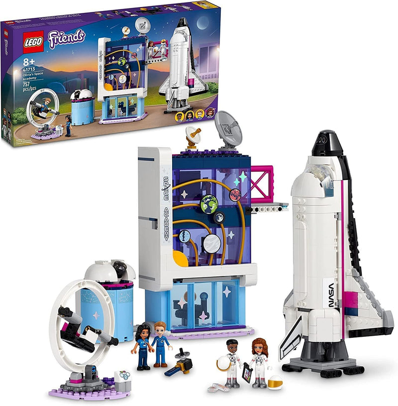 LEGO Friends Olivia’s Space Academy 41713 Building Toy Set for Girls, Boys, and Kids Ages 8+ (757 Pieces)