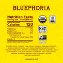 Guayaki Yerba Mate, Clean Energy Drink Alternative, Organic Bluephoria, 15.5oz (Pack of 12)